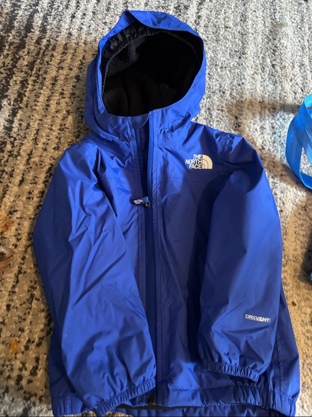 The North Face Royal Blue Hooded DryVent Jacket